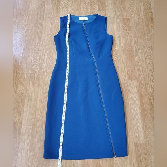 Hugo Boss 'Danafea' Zippered Sheath Dress - size 8 in Blue - Picture 13 of 16